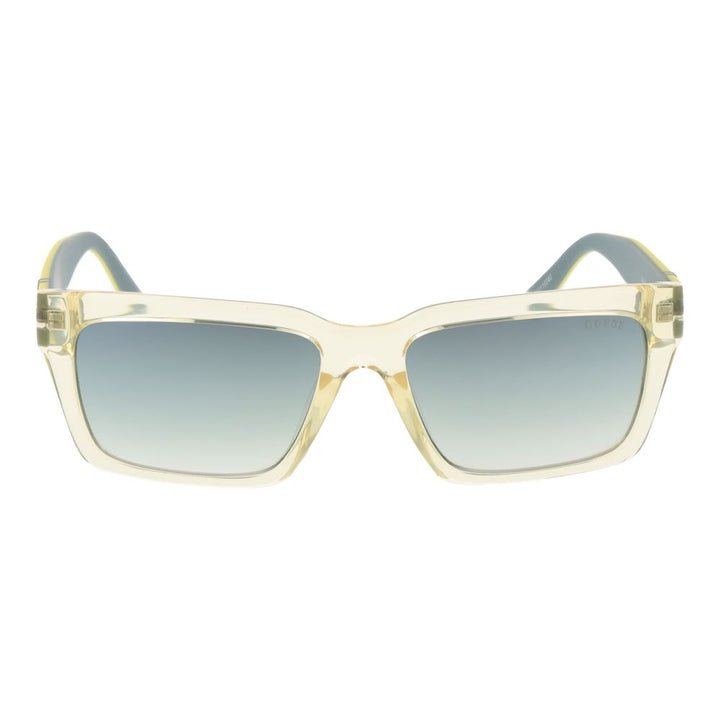 Guess Yellow Stainless Steel Sunglasses