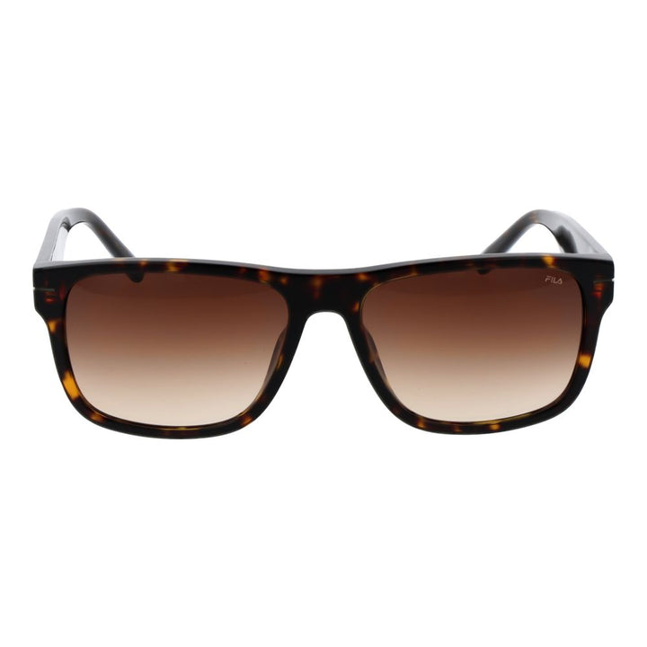 Fila Brown Cellulose Acetate Sunglasses