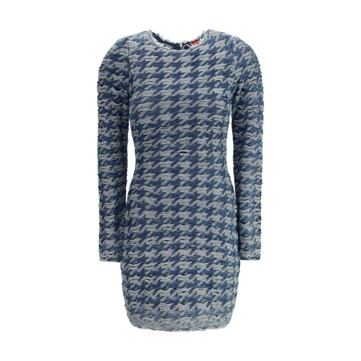 Diesel Blue Cotton Casual Dress
