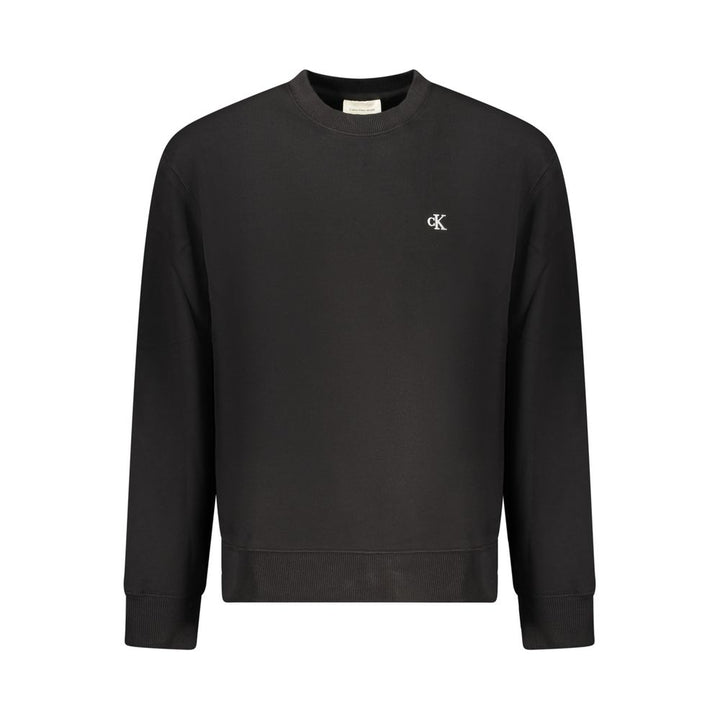 Calvin Klein Black Cotton Sweatshirt