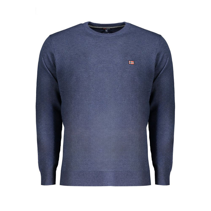 Norway 1963 Blue Polyester Sweater