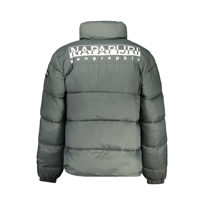 Napapijri Green Polyamide Jackets & Coat