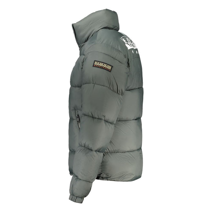 Napapijri Green Polyamide Jackets & Coat