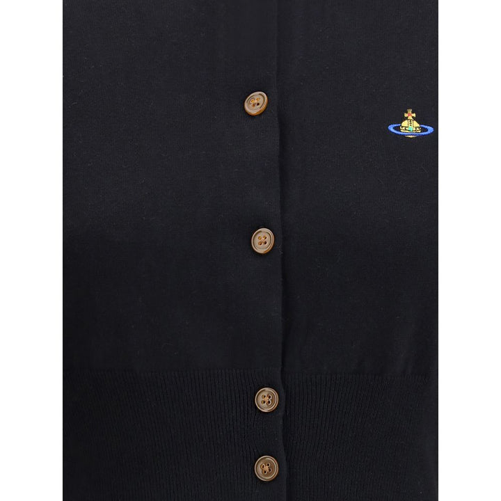 Vivienne Westwood Black Cotton Cardigan