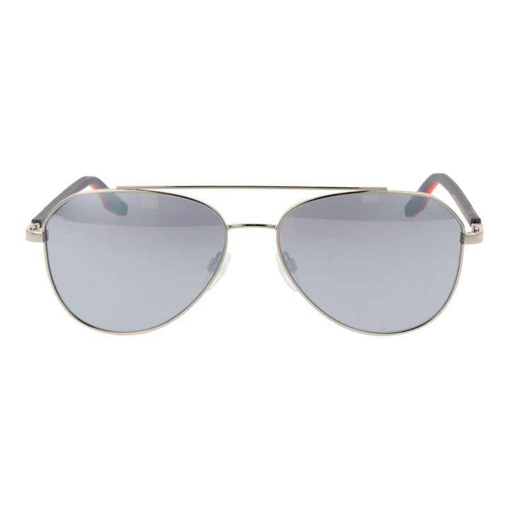 Converse Silver Rubber Sunglasses