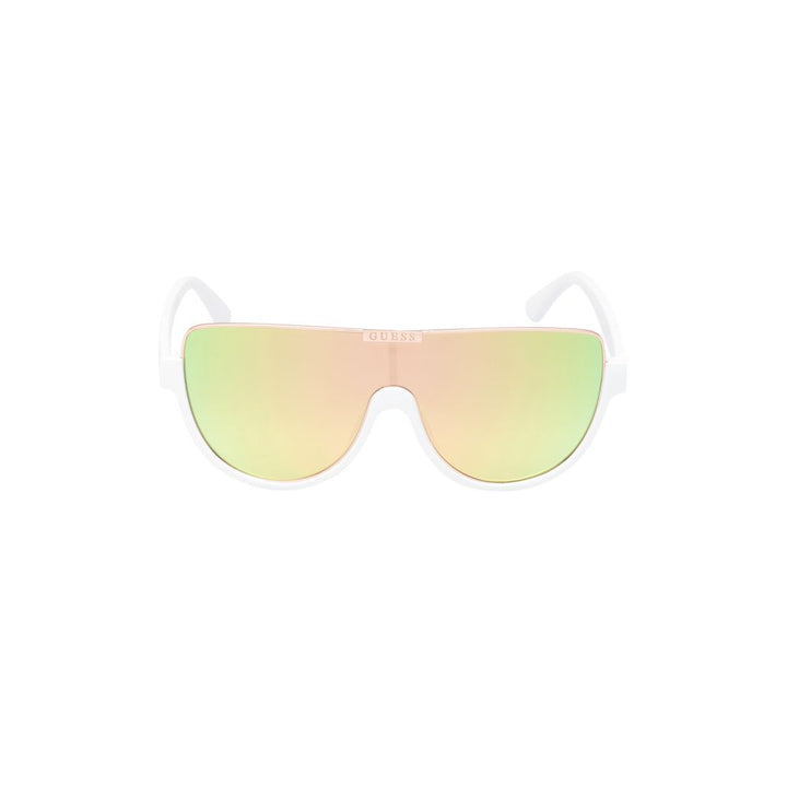 Guess White Resin Sunglasses