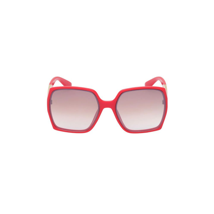 Guess Red Resin Sunglasses