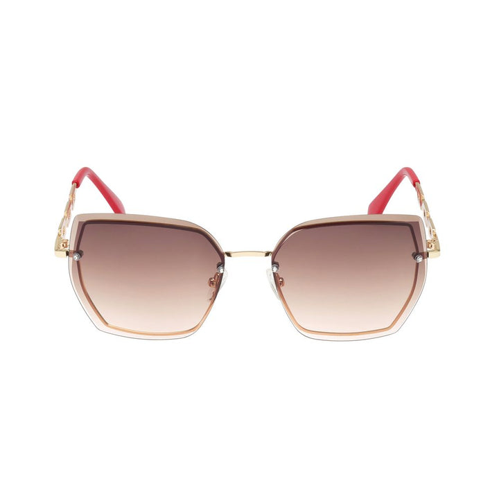 Guess Gold Metal Sunglasses
