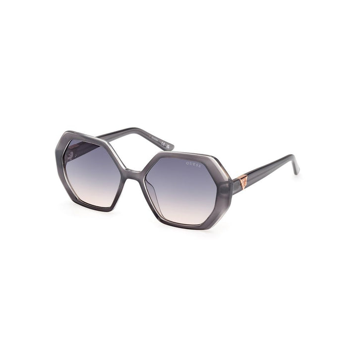 Guess Gray Resin Sunglasses