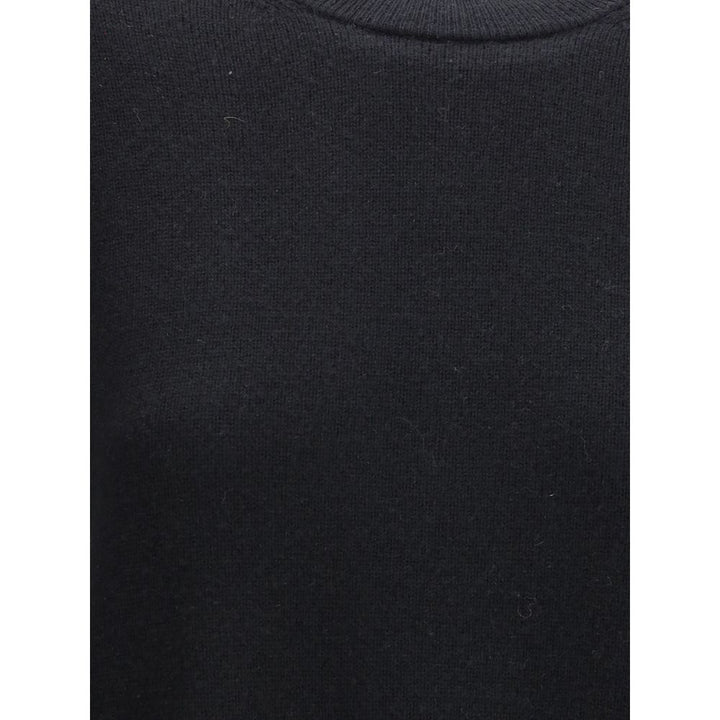 Max Mara Black Wool Top