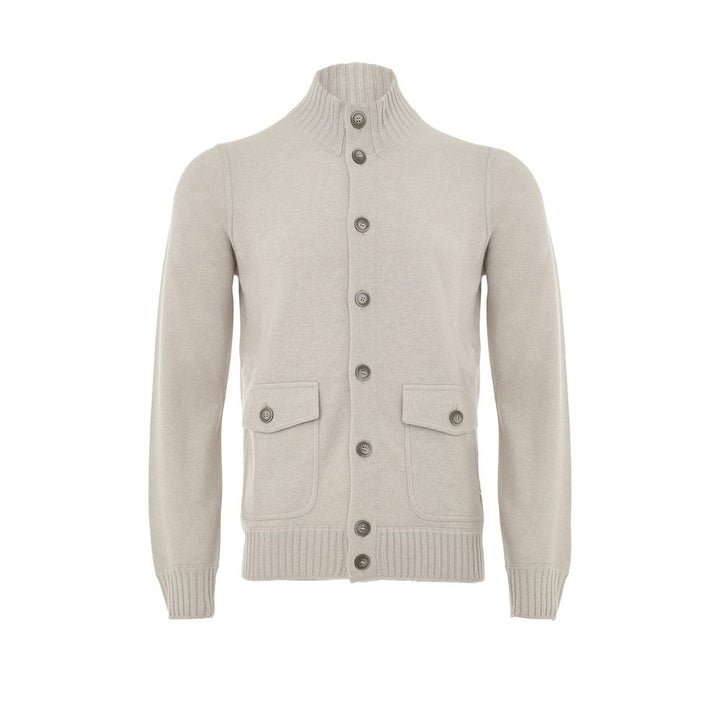 Gran Sasso Beige Cashmere Cardigan
