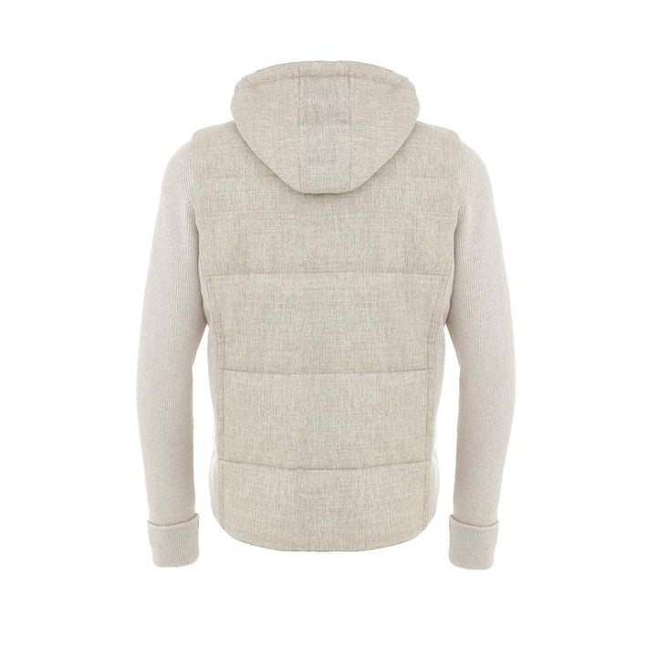 Gran Sasso Beige Wool Shell Jacket