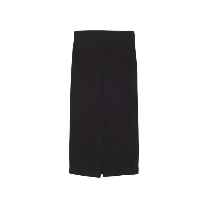Puma Black Cotton Long Skirt