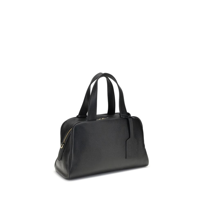 Prada Black Calf Leather Bos Taurus Handbag