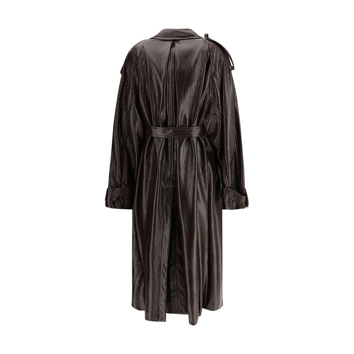 Max Mara Brown Cotton Coat