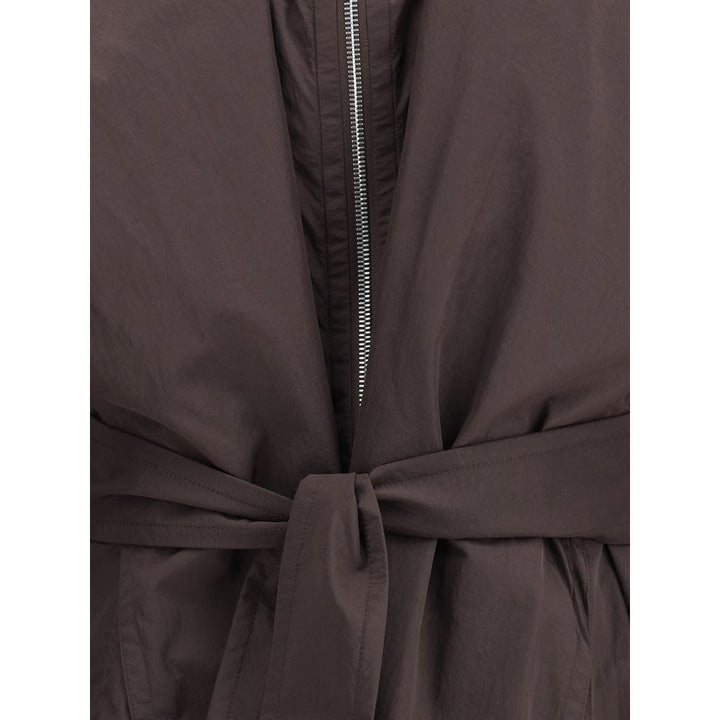 Max Mara Brown Polyamide Trench Coat