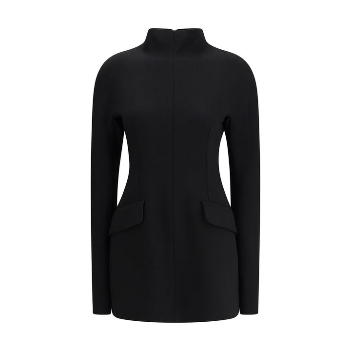 Max Mara Black Polyester Casual Dress