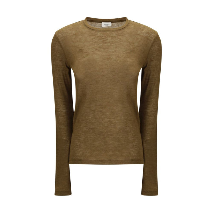 Saint Laurent Green Cashmere Clothing
