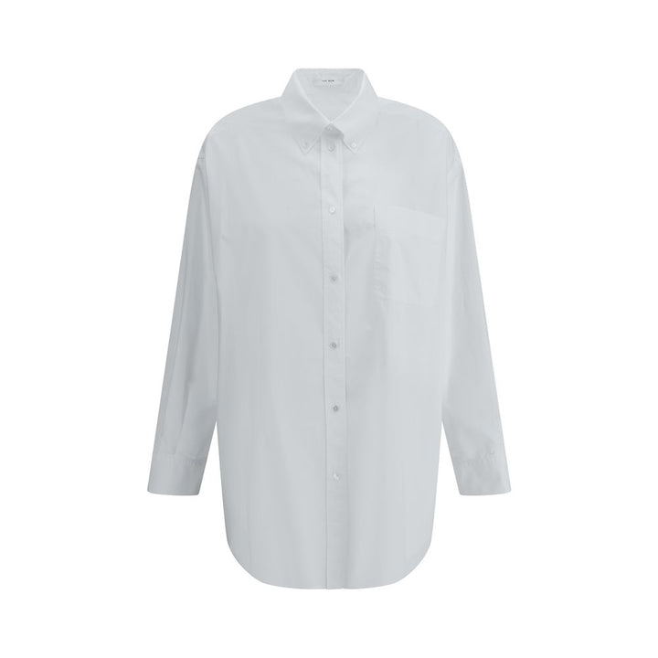 The Row White Cotton Dress Shirt