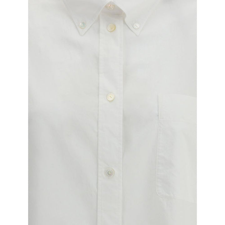 The Row White Cotton Dress Shirt