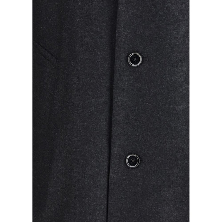 Lemaire Gray Wool Coat