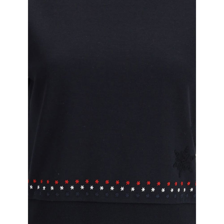 Thom Browne Black Cotton T-Shirt