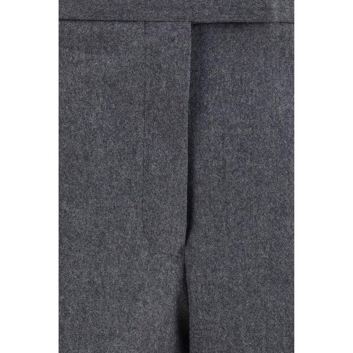 Thom Browne Gray Wool Bermuda Shorts
