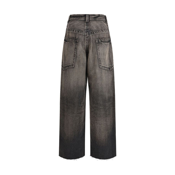 Maison Mihara Yasuhiro Black Cotton Jeans Denim