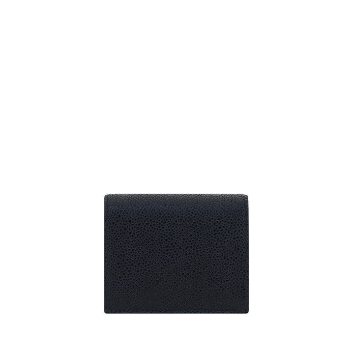 Thom Browne Black Calf Leather Bos Taurus Wallet