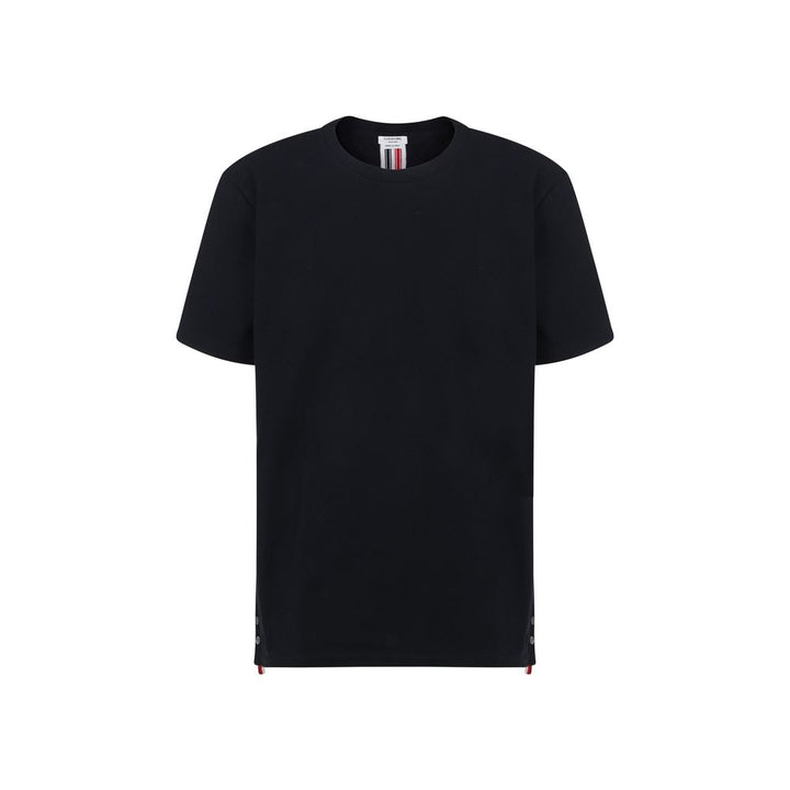 Thom Browne Blue Cotton T-Shirt