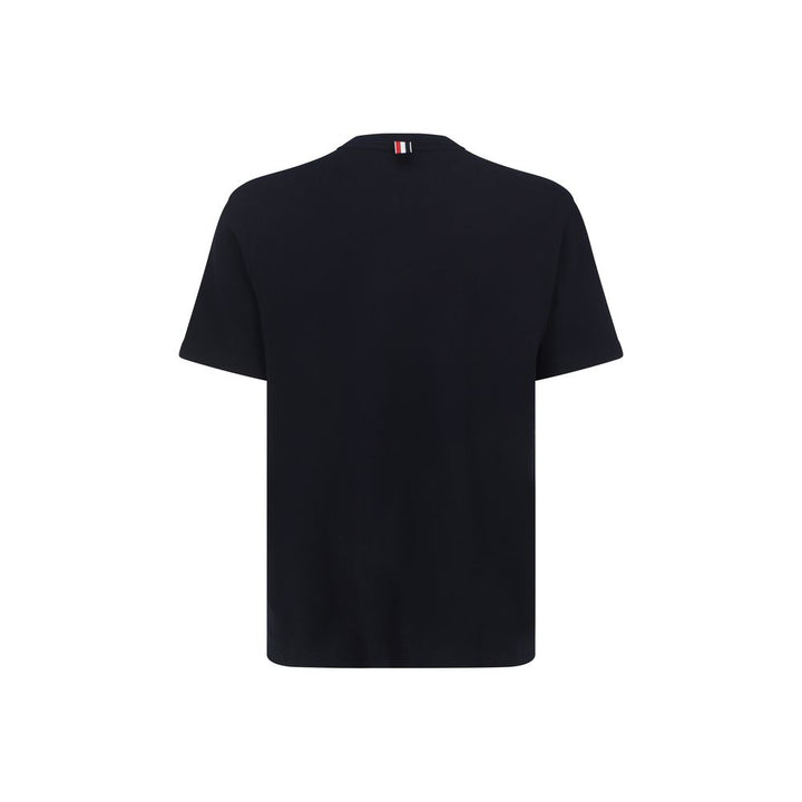 Thom Browne Blue Cotton T-Shirt