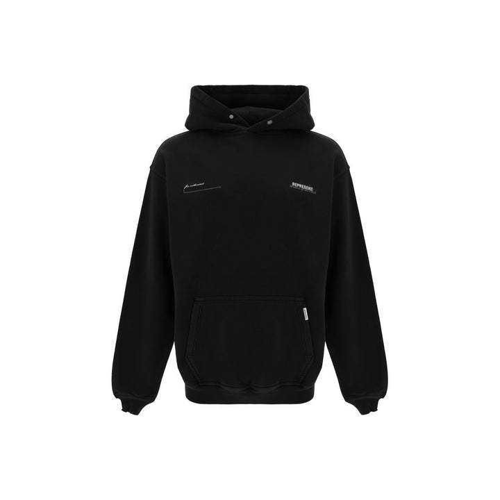 Represent Black Cotton Sweatshirt