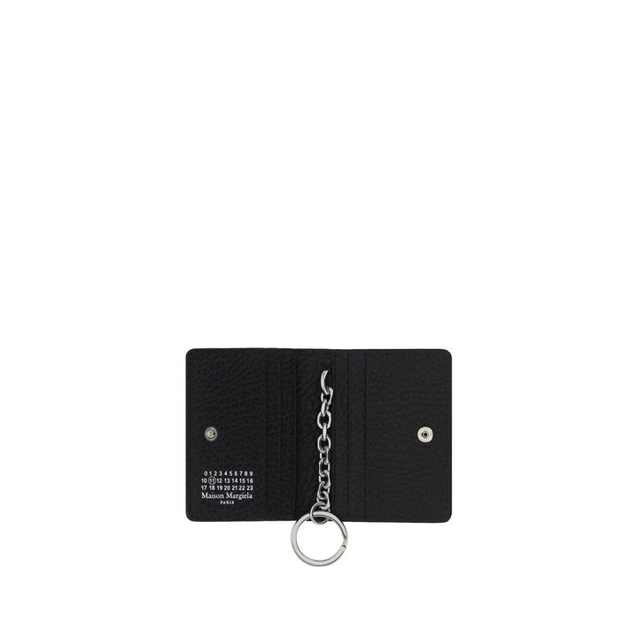 Margiela Black Calf Leather Bos Taurus Keychain