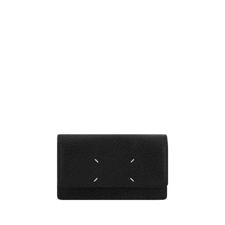 Margiela Black Calf Leather Bos Taurus Wallet