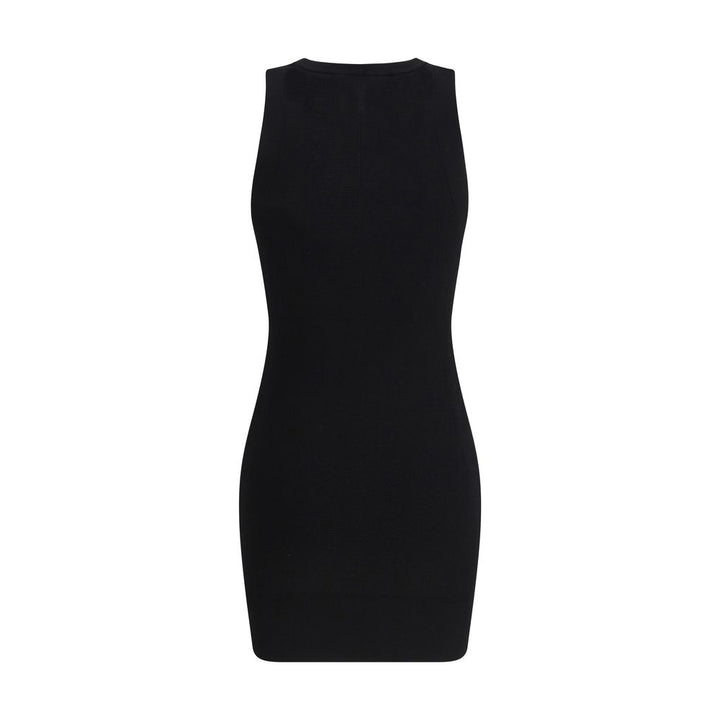 Diesel Black Viscose Casual Dress