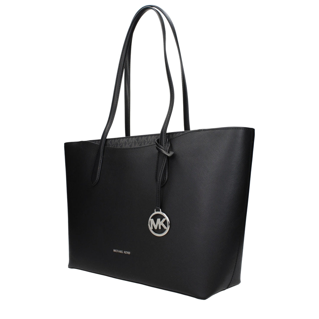 Michael Kors Black Fabric Shoulder Bag