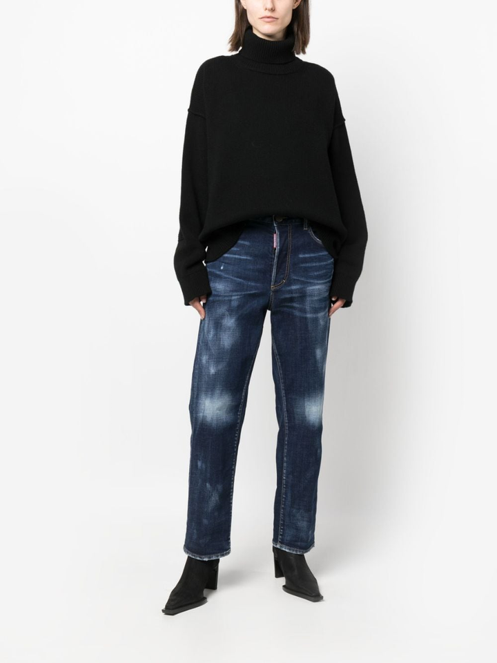 DSQUARED2 straight-leg jeans-1