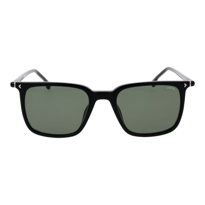 Lozza Black Cellulose Acetate Sunglasses