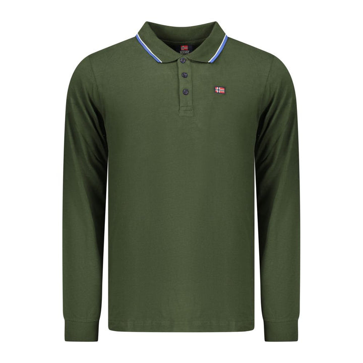 Norway 1963 Green Cotton Polo Shirt