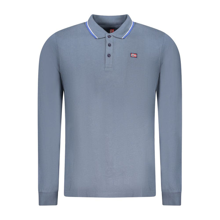 Norway 1963 Blue Cotton Polo Shirt