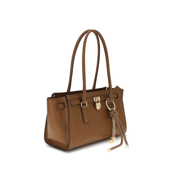 Michael Kors Brown Calf Leather Bos Taurus Shoulder Bag