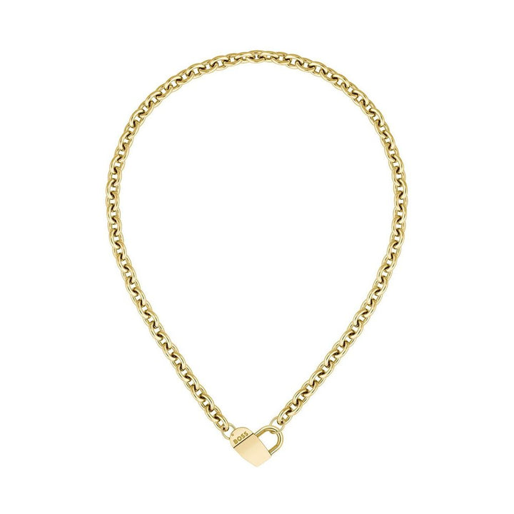 Hugo Boss Gold Stainless Steel Necklace
