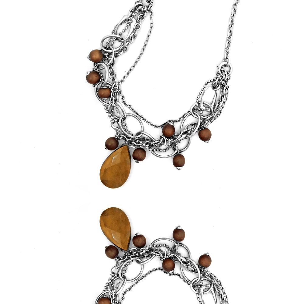 GC Silver Stainless Steel Necklace