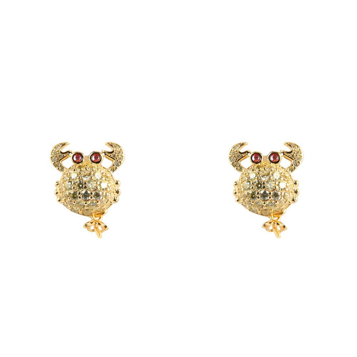 Lancaster Gold Silver Earrings