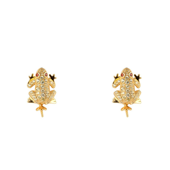 Lancaster Gold Silver Earrings