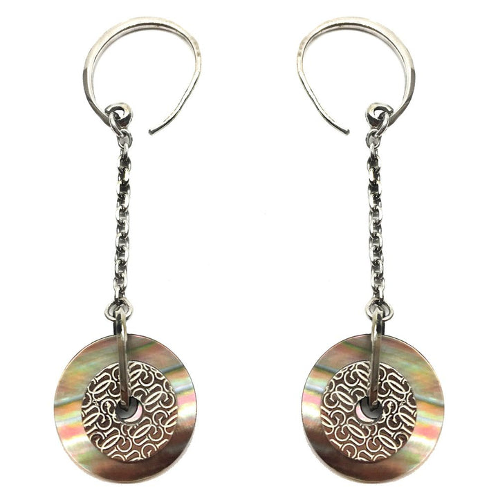 GC Silver Stainless Steel Earrings