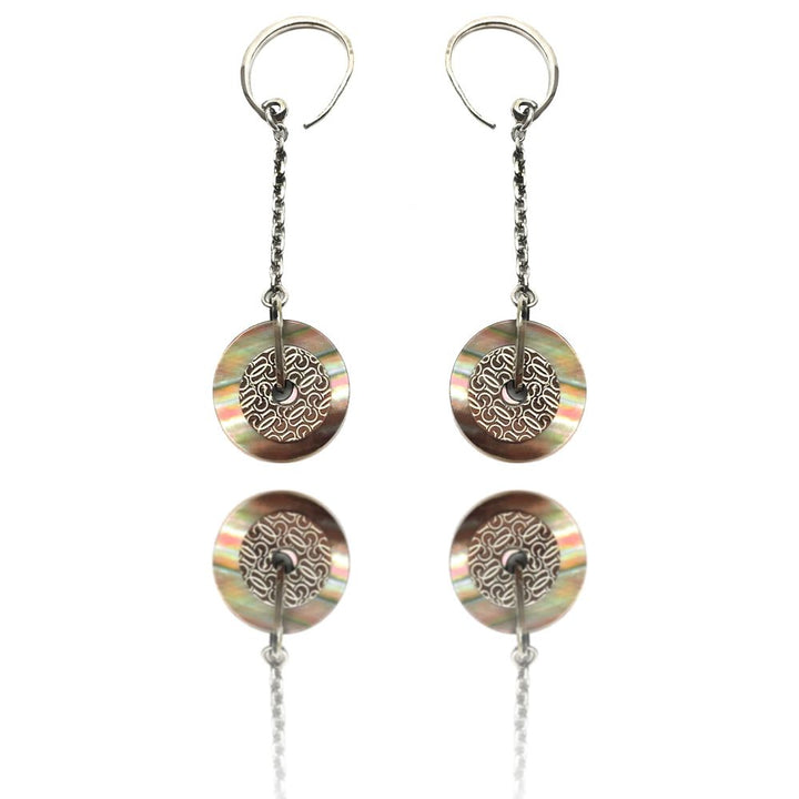 GC Silver Stainless Steel Earrings