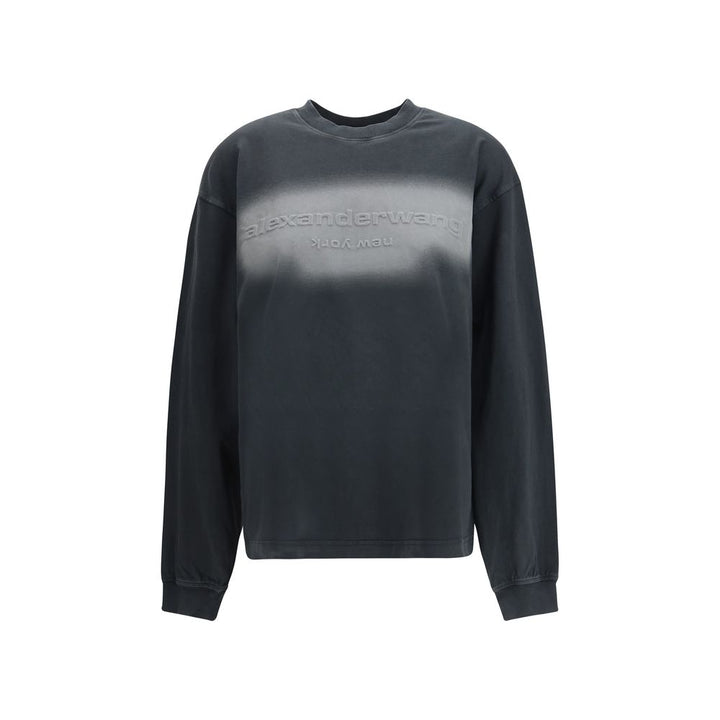 Alexander Wang Black Cotton Sweatshirt