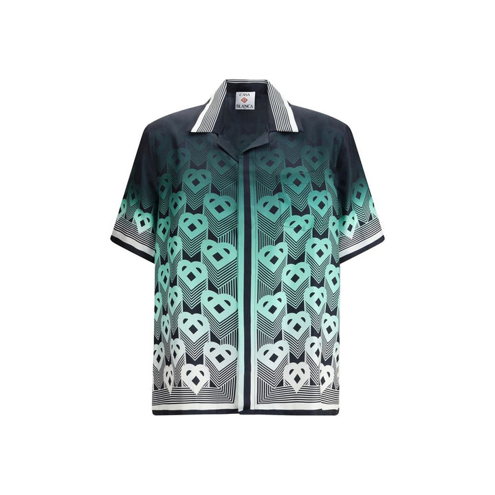 Casablanca Multicolor Silk Pattern Shirt