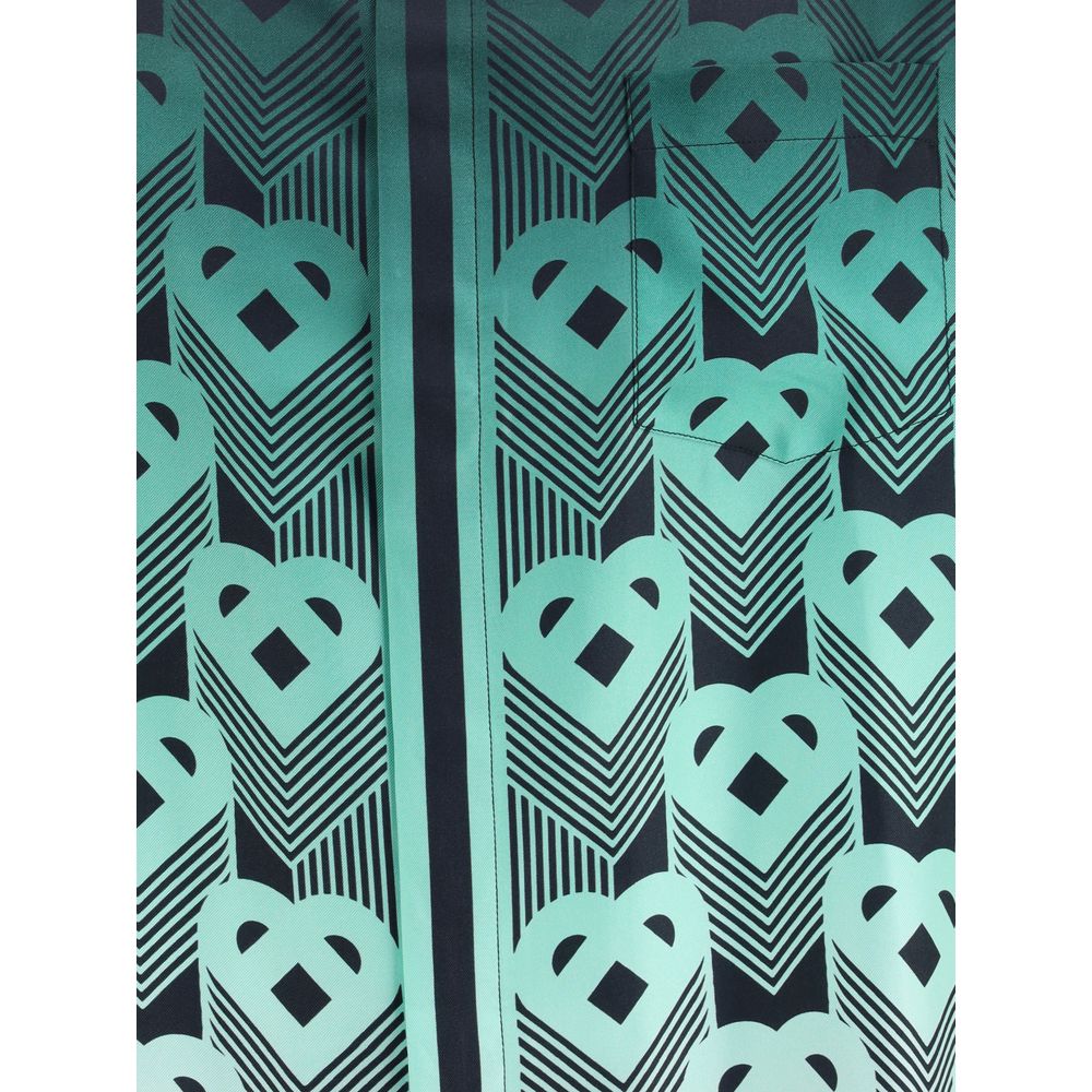 Casablanca Multicolor Silk Pattern Shirt